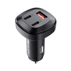 ACEFAST MOCNA ŁADOWARKA SAMOCHODOWA 66W 2xUSB-C 