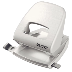 Duży metalowy dziurkacz Leitz 50060004 NeXXt Style Arktyczna biel