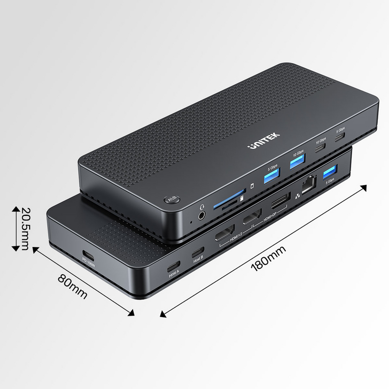 Unitek Przełącznik KVM 2 komputery 2 monitory 4K