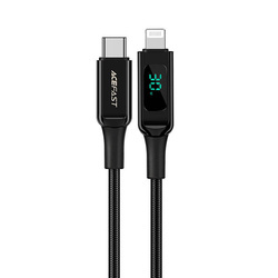 Acefast kabel MFI USB-C - Lightning 1,2m 30W 3A