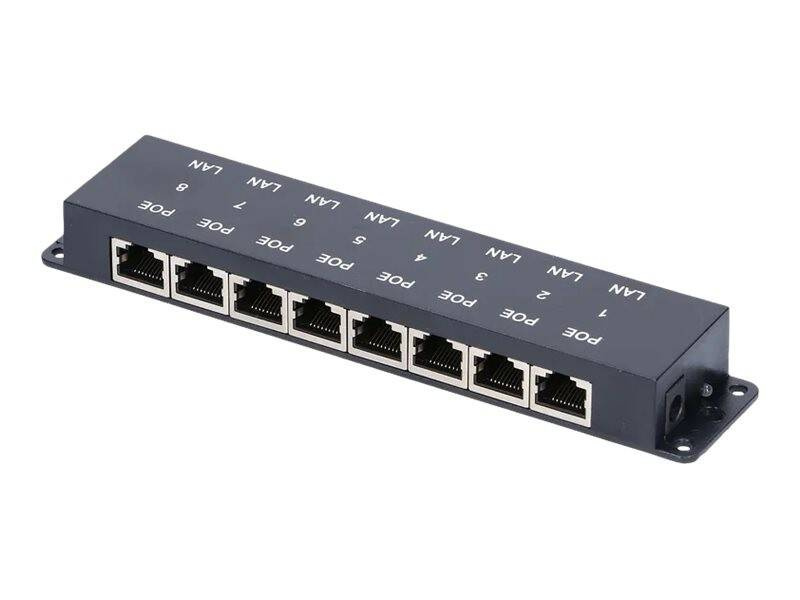 EXTRALINK PoE injector 8 portowy