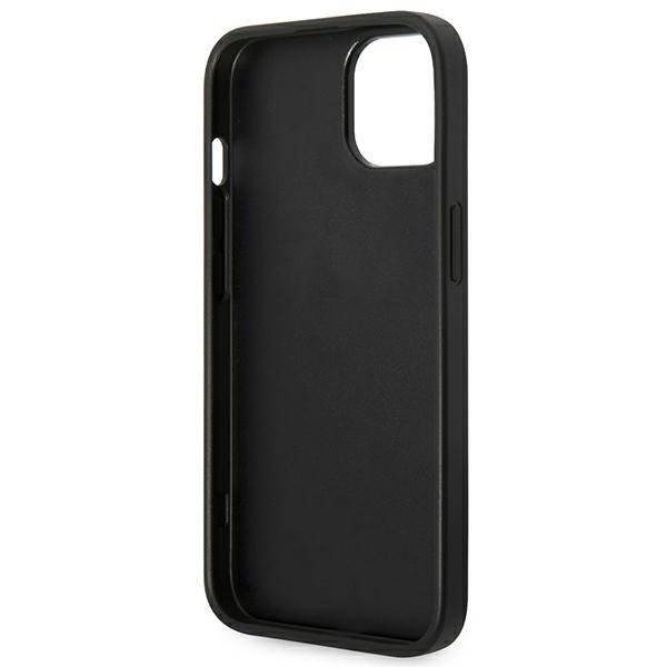 Guess GUHCP14MHGGSHK iPhone 14 Plus 6,7" czarny/black hard case Glitter Script